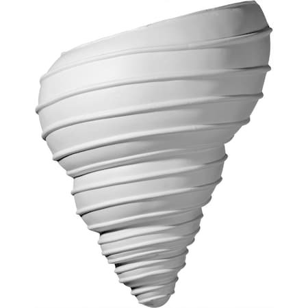 Ekena Millwork Wall Sconce, 12-1/2 in H, 10.13 in W, Factory Primed SCO10X05X12SH